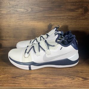 Nike Kobe A.D Exodus White/Navy Basketball Shoes